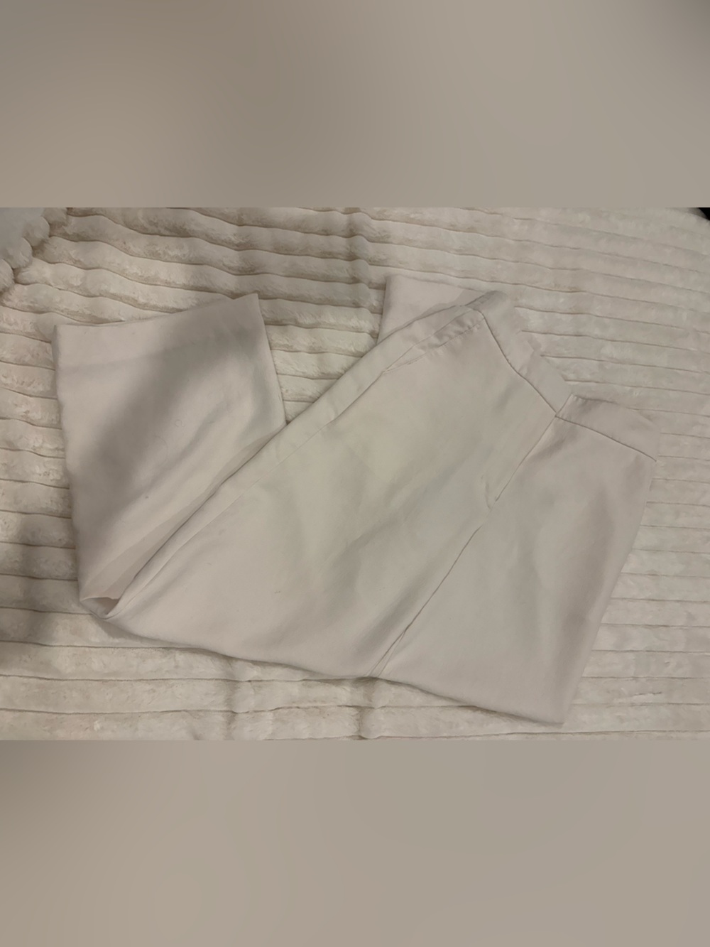 Wilfred Cream Chino Pants - Slim Casual Trousers